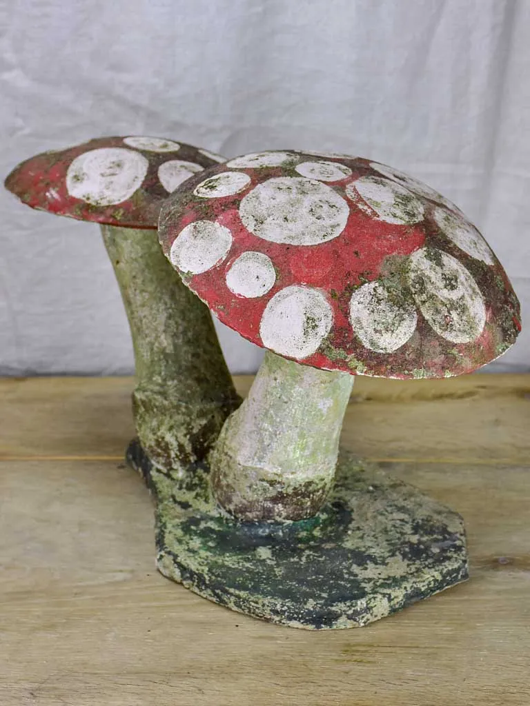 Early 20th Century garden toadstools