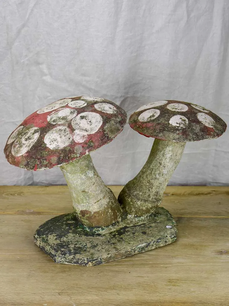 Early 20th Century garden toadstools