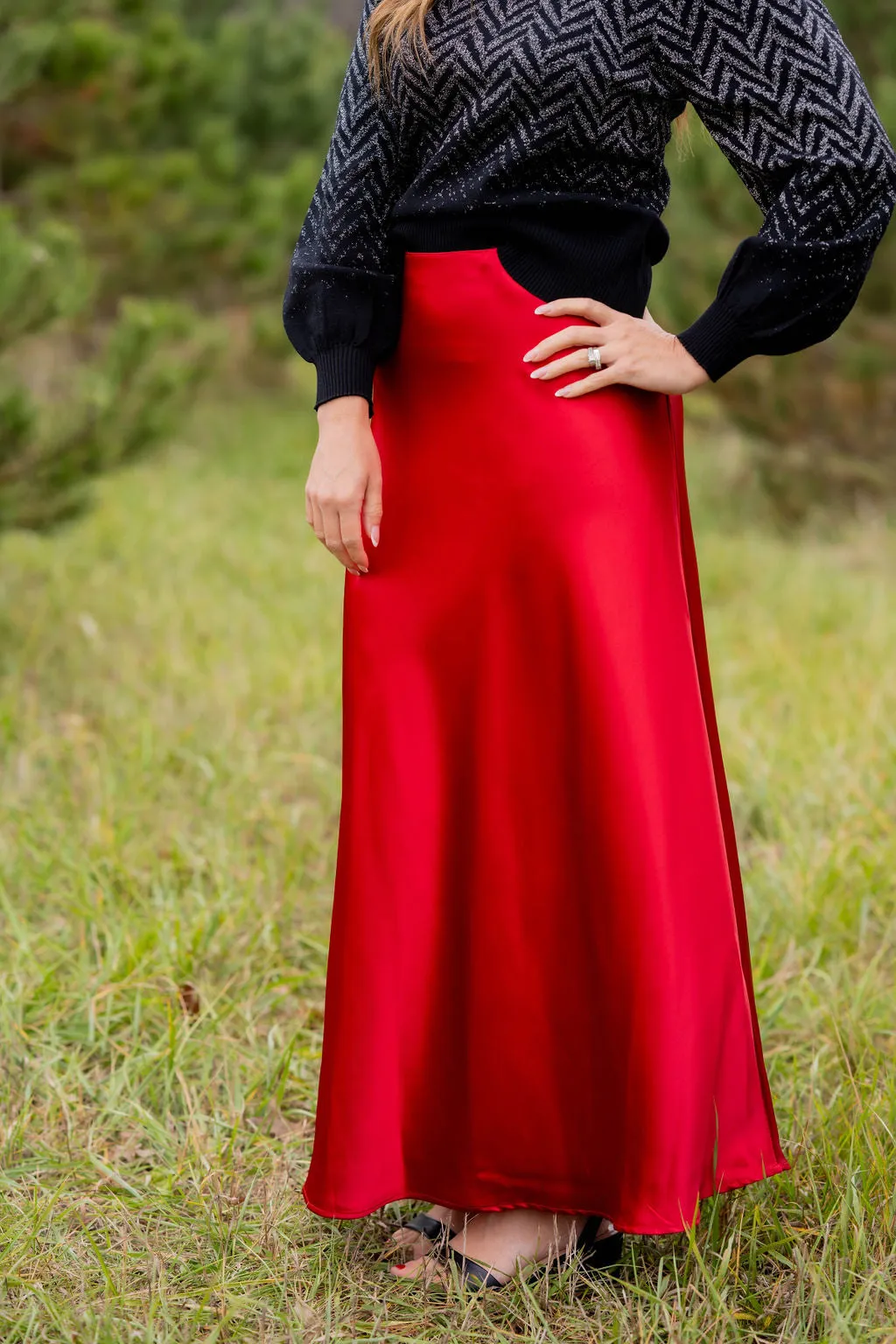 Elegant Maxi Skirt