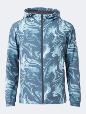 Erke Padded Windbreaker Men Outdoor Jacket Blue