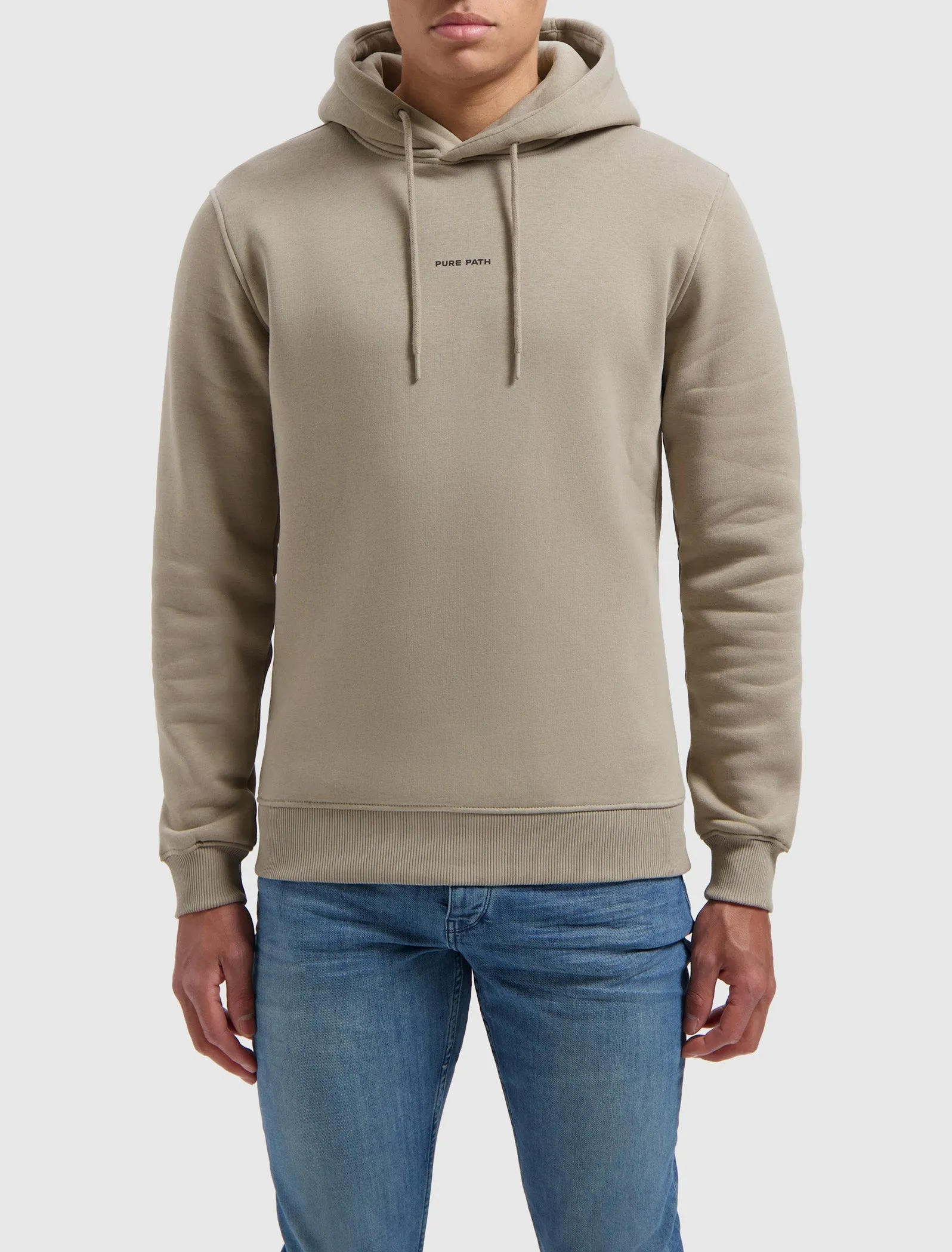 Essential Logo Hoodie | Taupe