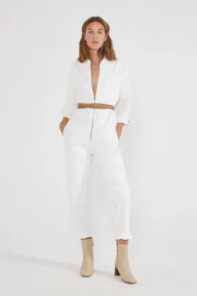 Etica Zeta Jumpsuit Vintage White