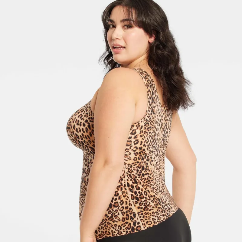 Evelyn & Bobbie Defy Bra Tank Leopard