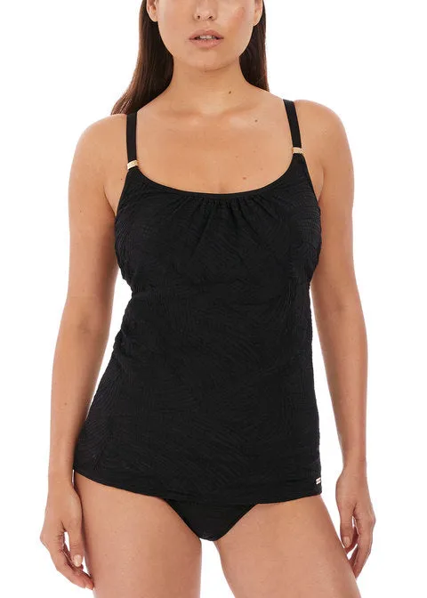 Fantasie Ottawa Underwire Scoop Neck Tankini, Black