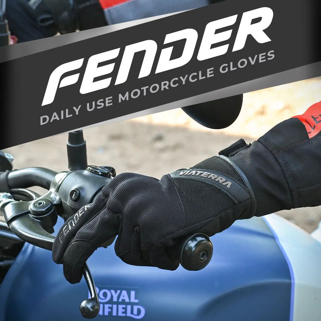 FENDER – DAILY USE MOTORCYCLE GLOVES FOR MEN