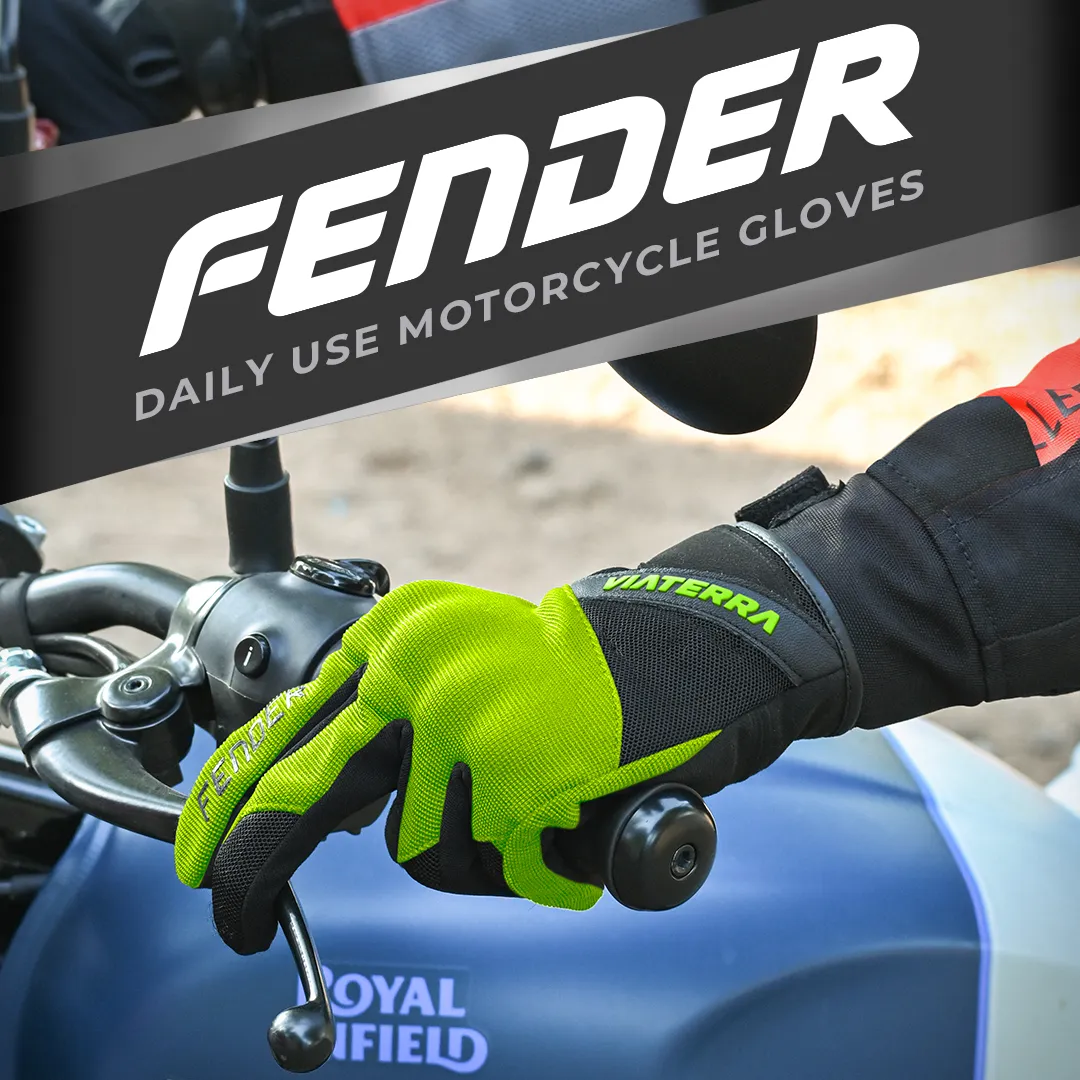 FENDER – DAILY USE MOTORCYCLE GLOVES FOR MEN