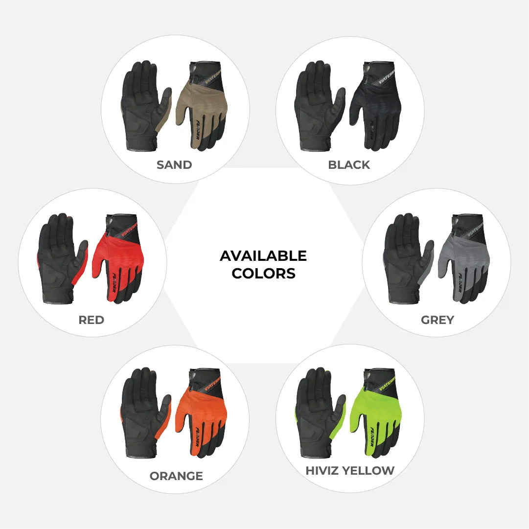 FENDER – DAILY USE MOTORCYCLE GLOVES FOR MEN