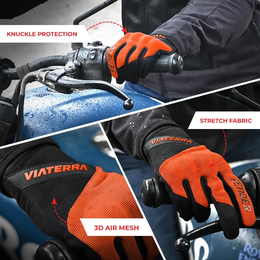 FENDER – DAILY USE MOTORCYCLE GLOVES FOR MEN