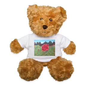 Field of Roses ~ Teddy Bear