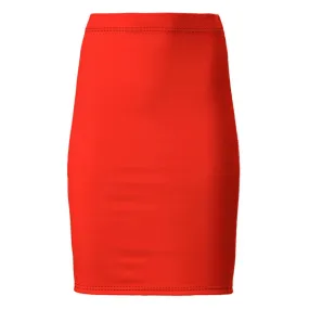 Fired Spice Pencil Skirt