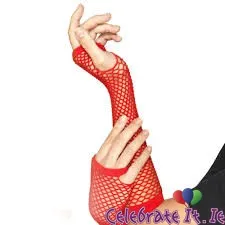 Fishnet Fingerless Gloves