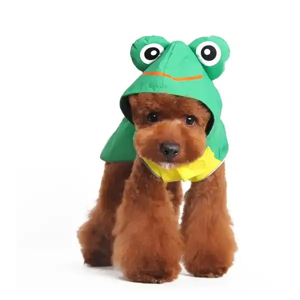 Frog Raincoat for Dogs