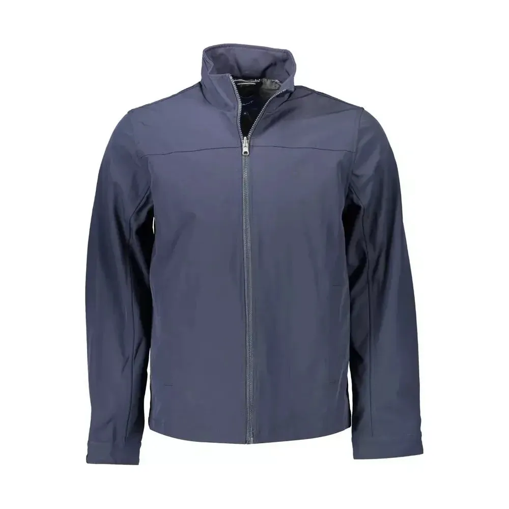 Gant Blue Polyester Men Jacket