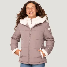 Girls' Stratus Lite Bib Puffer Jacket