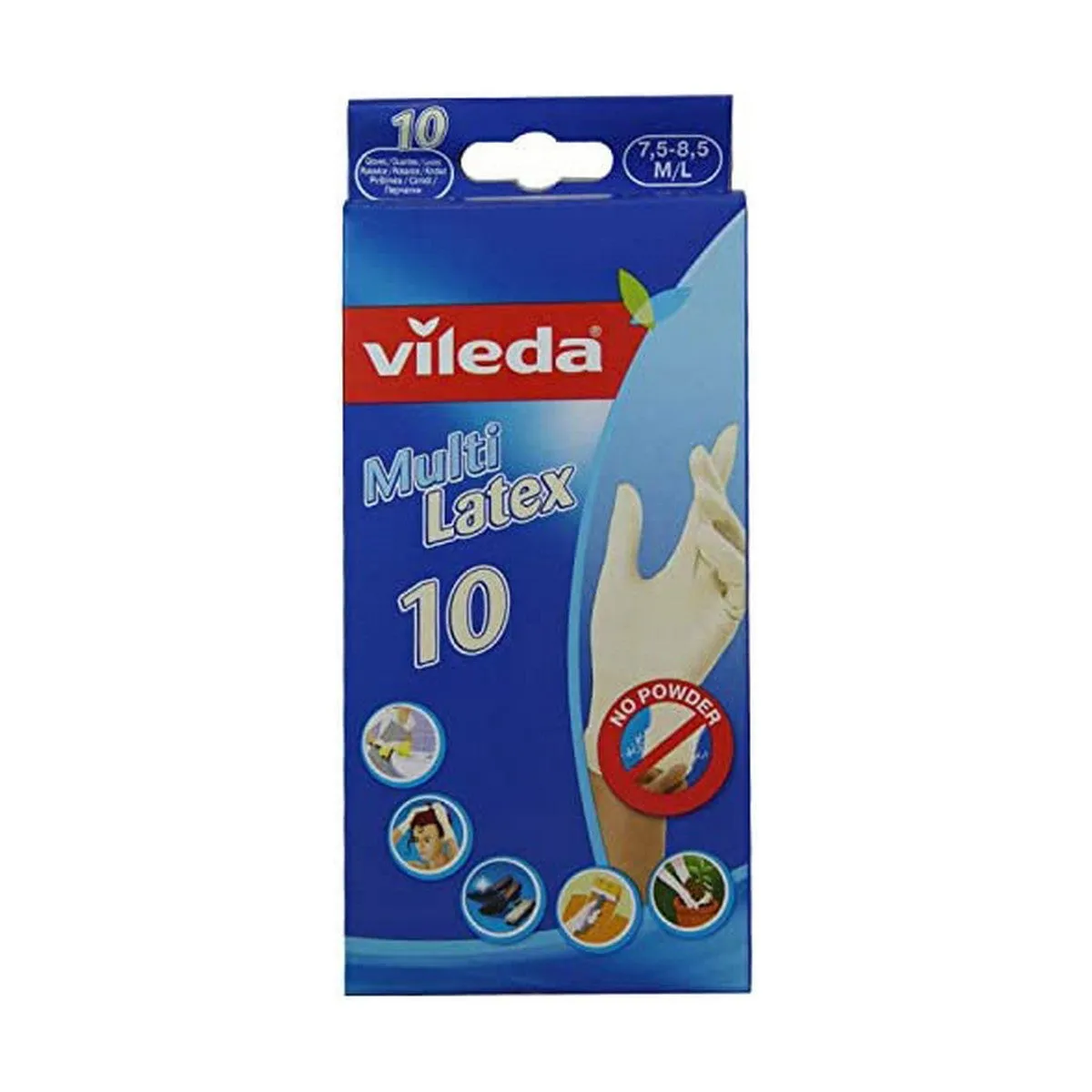 Gloves Vileda M/L 10 pairs