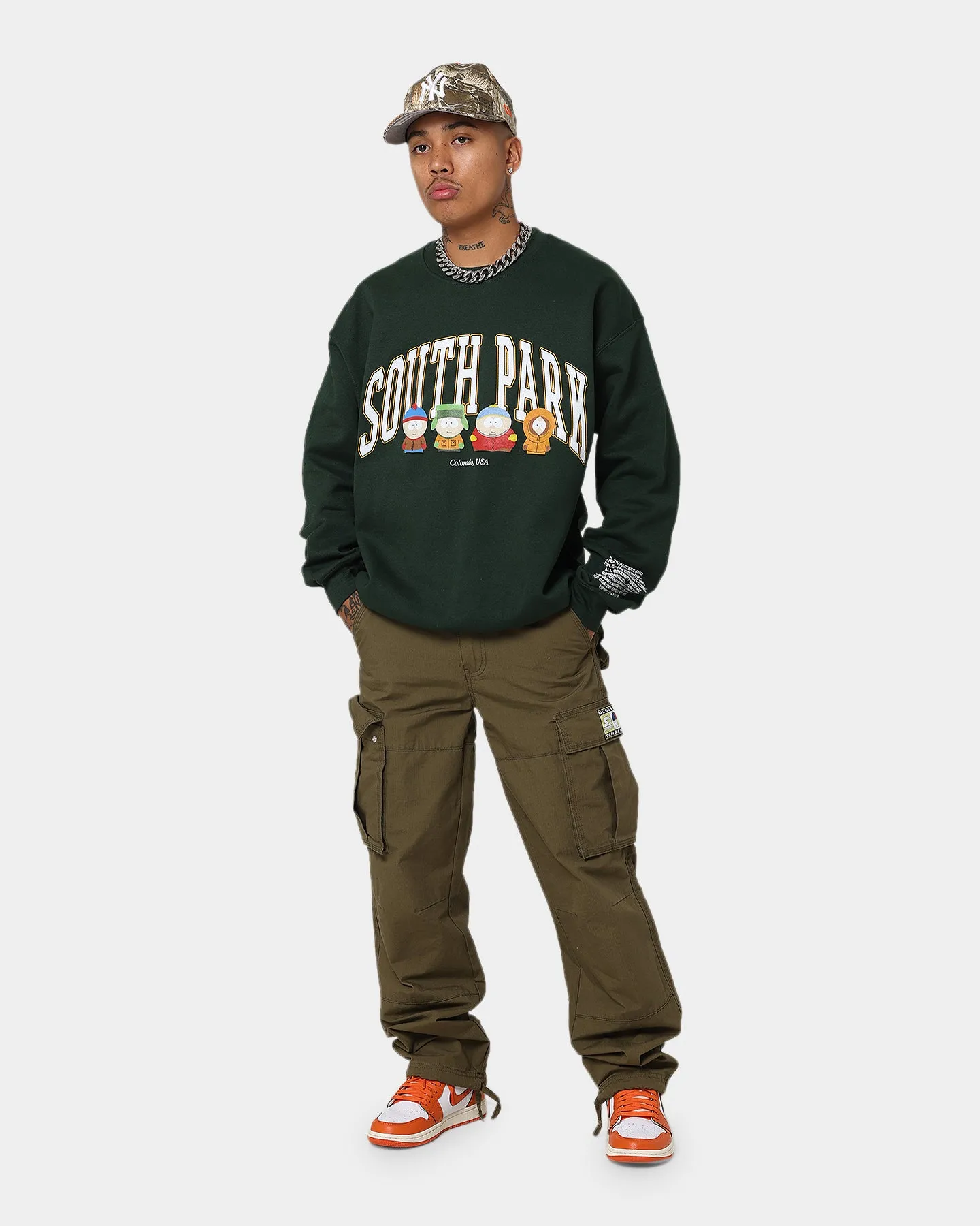 Goat Crew X South Park SP Crewneck Forest Green