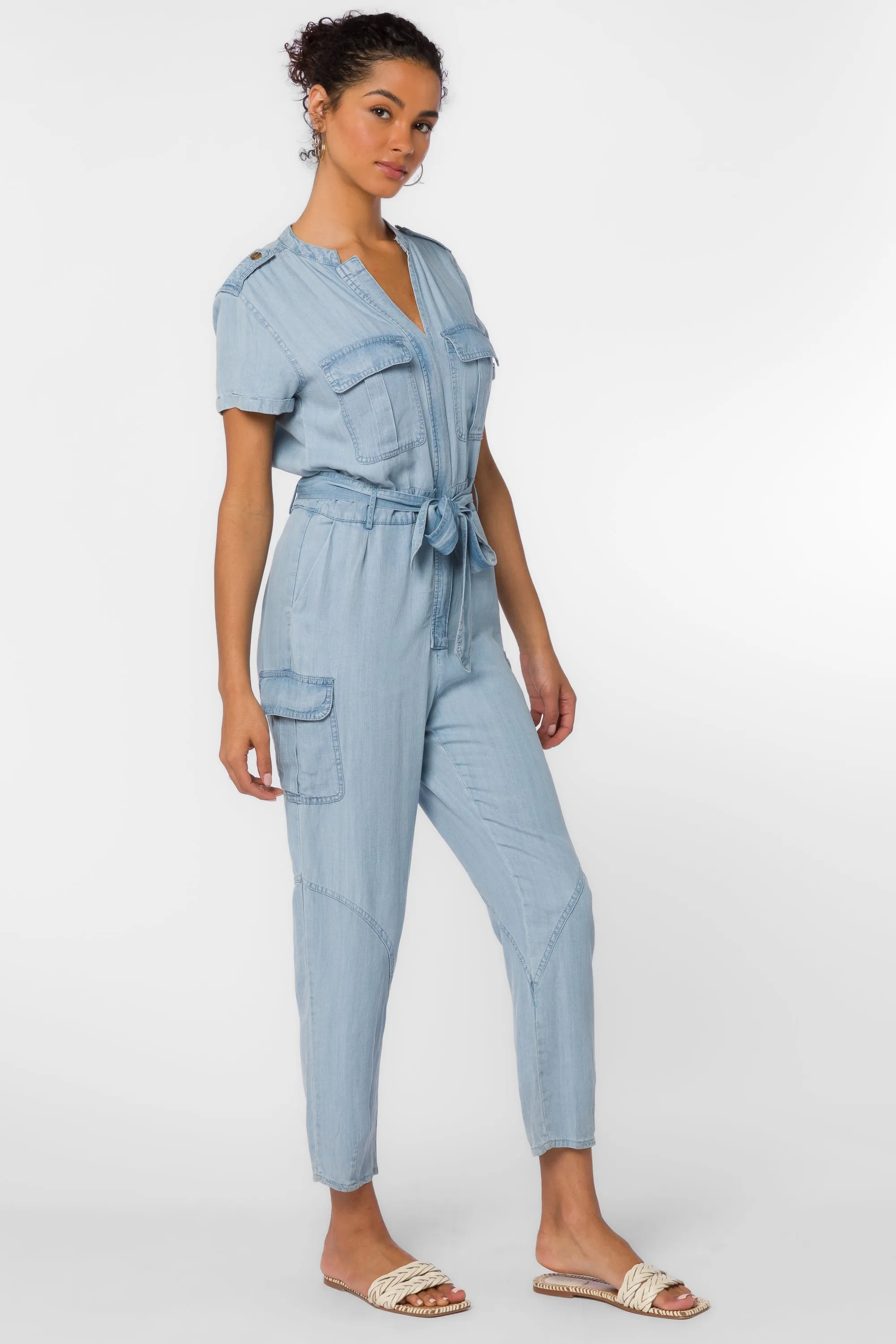 Greyson Blue Jumpsuit