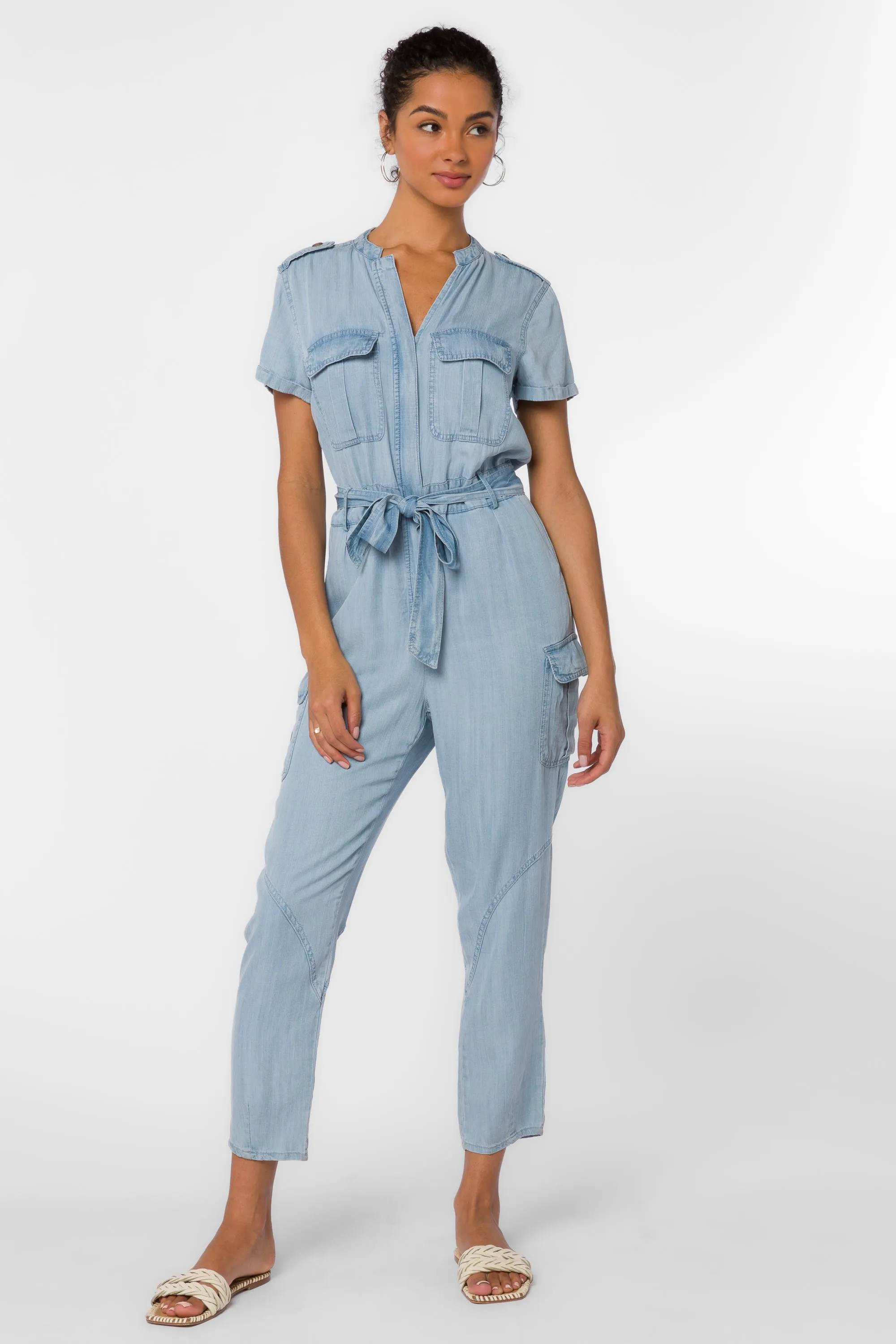 Greyson Blue Jumpsuit