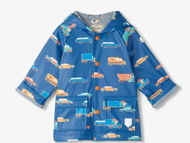 Hatley - Cars & Trucks Raincoat