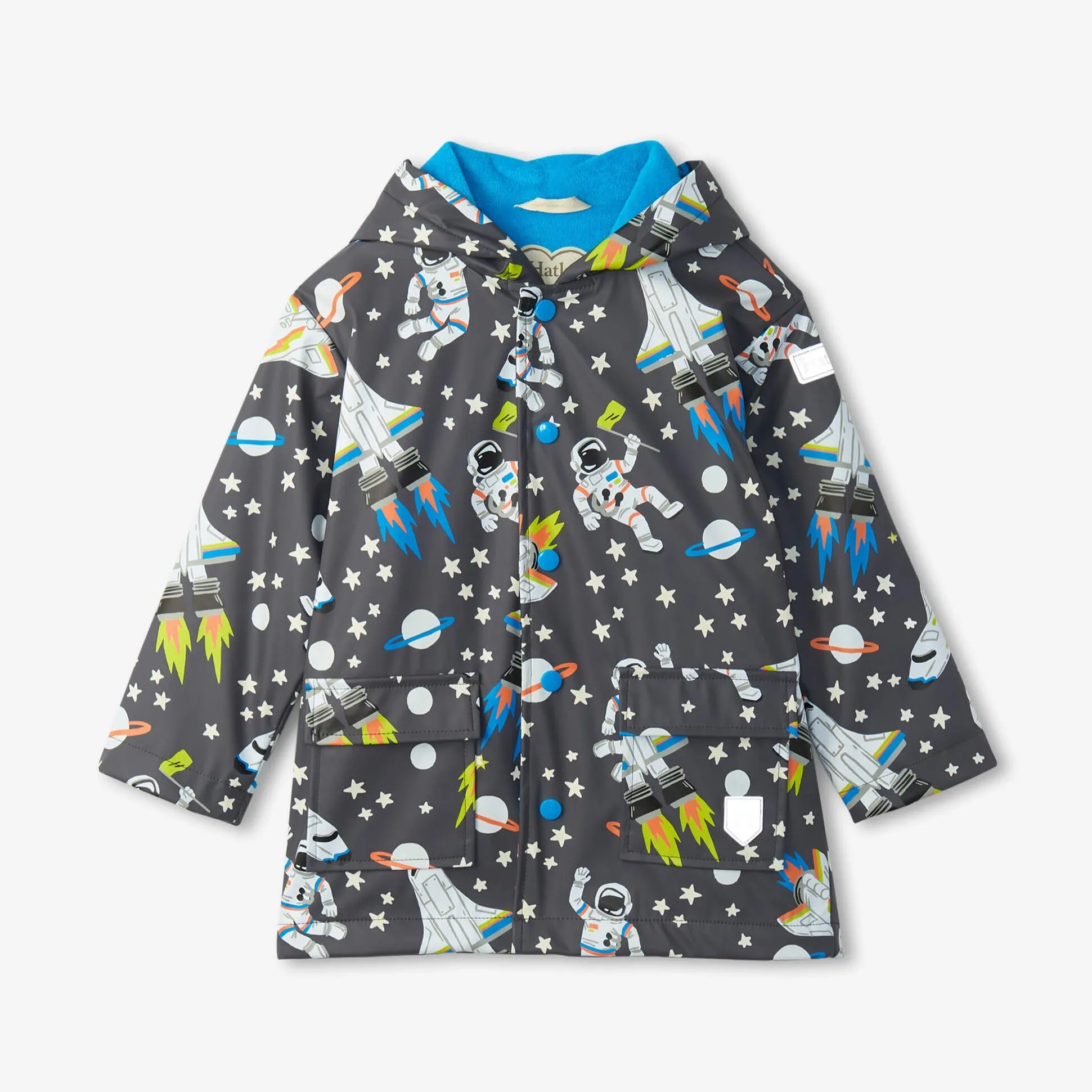 Hatley Outer Space Colour Changing Raincoat