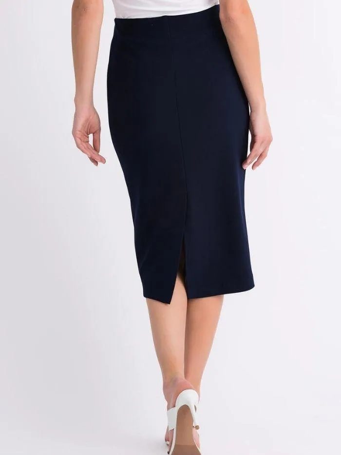 Joseph Ribkoff T Midnight Blue Skirt 163083K 2166