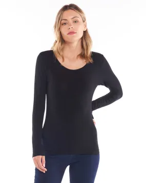 Kelli Long Sleeve Top Black