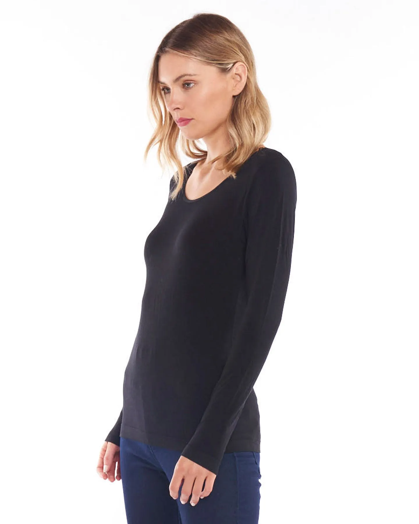 Kelli Long Sleeve Top Black