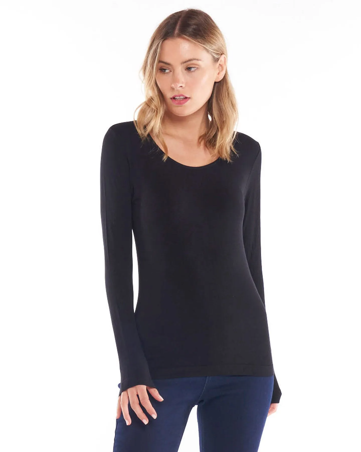 Kelli Long Sleeve Top Black