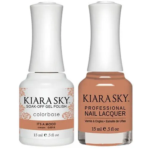 Kiara Sky All-in-One Gel   Polish Duo - 5018 It's A Mood