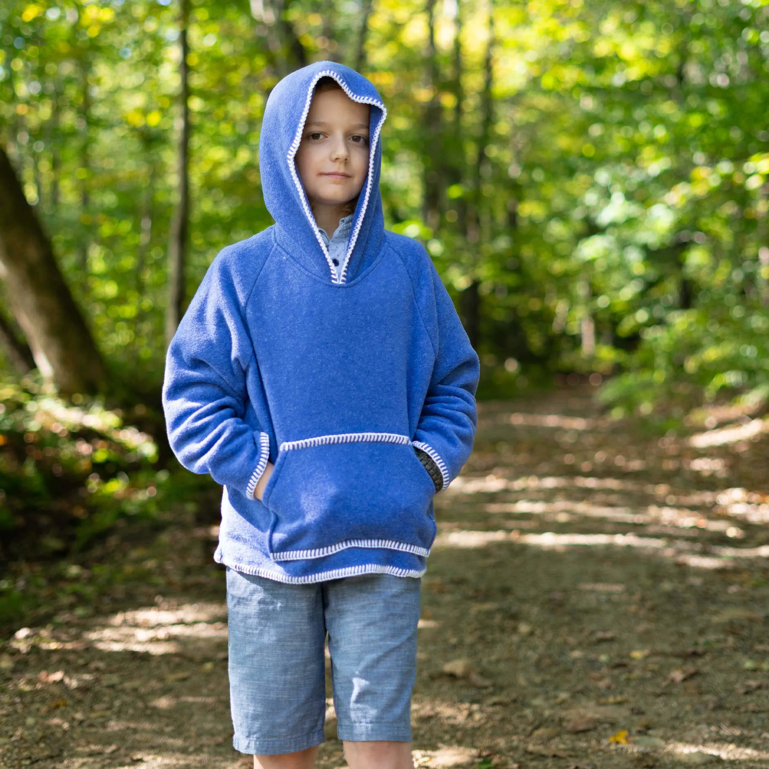 Kid's Heather Fleece Hoodie