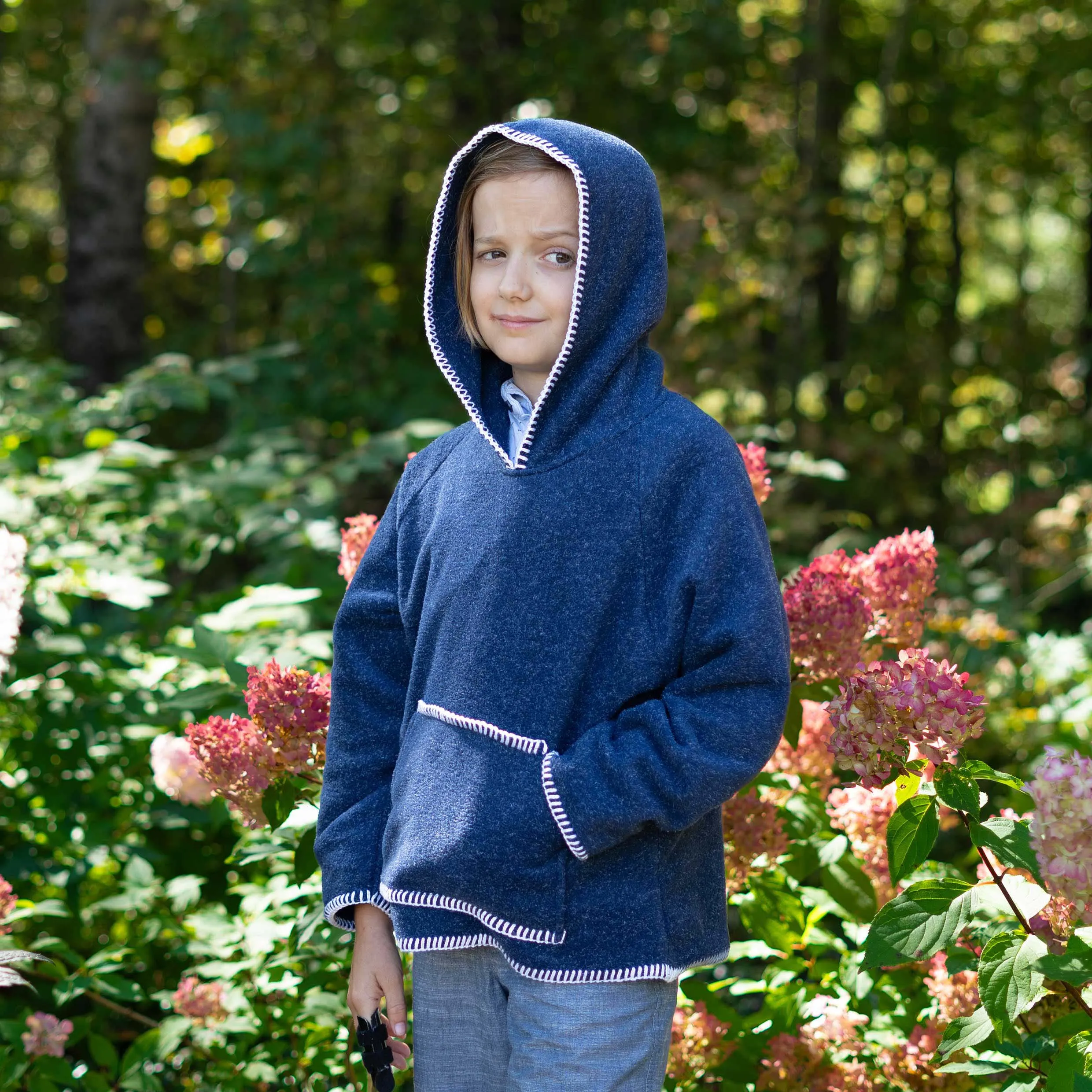 Kid's Heather Fleece Hoodie