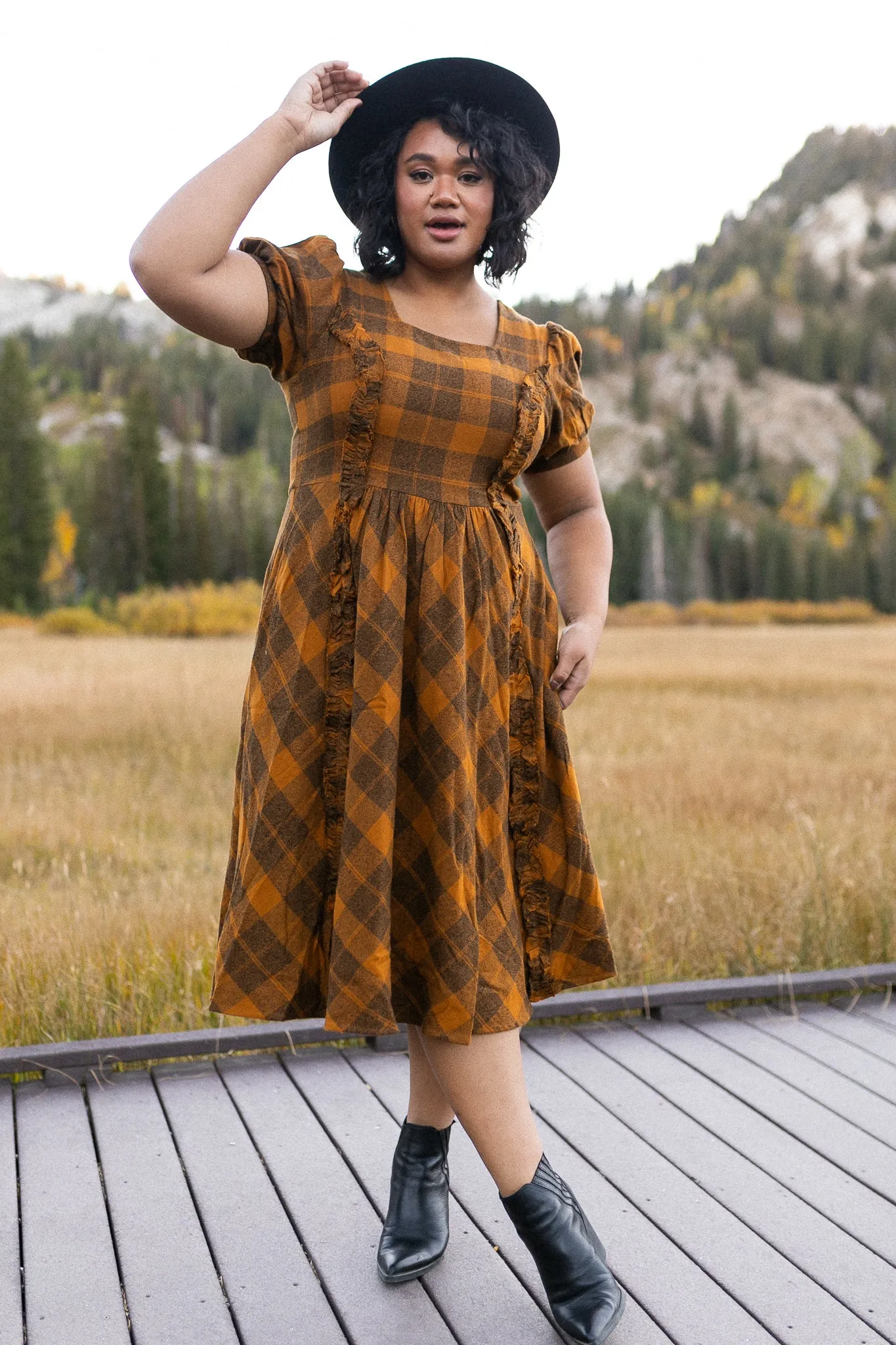 Kimball Dress in Plaid - FINAL SALE