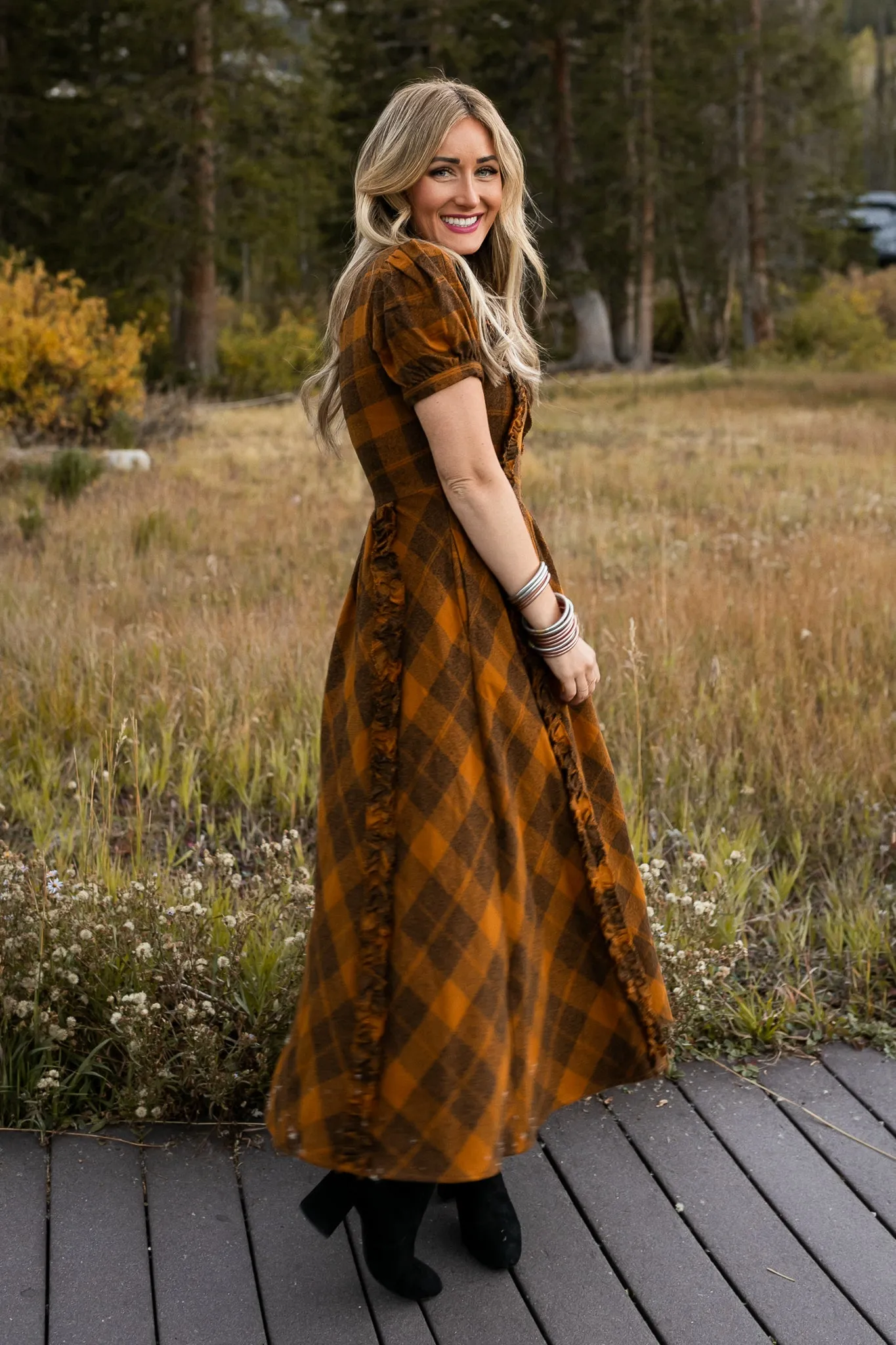 Kimball Dress in Plaid - FINAL SALE