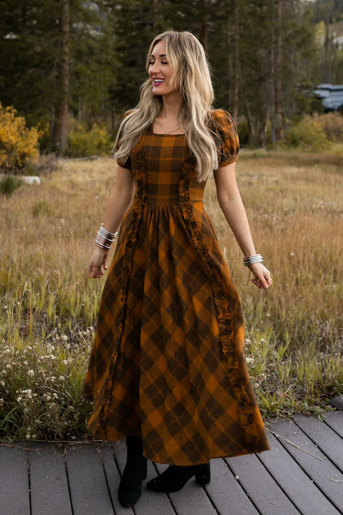 Kimball Dress in Plaid - FINAL SALE