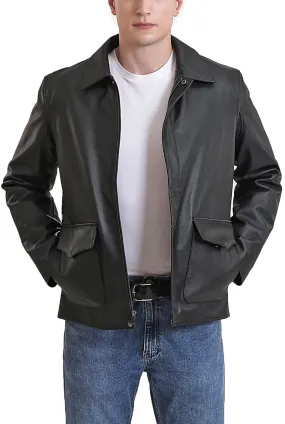 Landing Leathers Men Hero Indy-Style Cowhide Leather Jacket