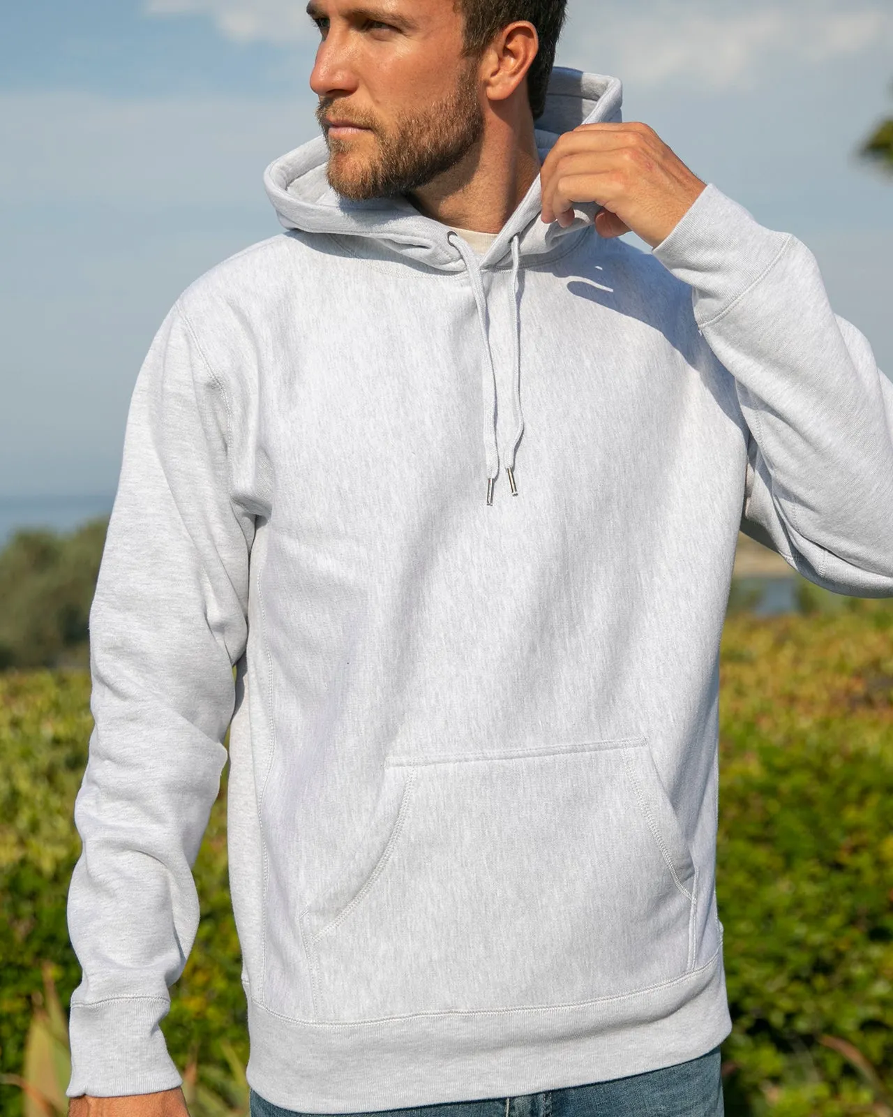 Legend - Men's Premium 450gm Heavyweight Cross-Grain Hoodie