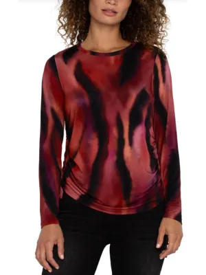 Liverpool Fiery Flare Shirt - Fire Opal