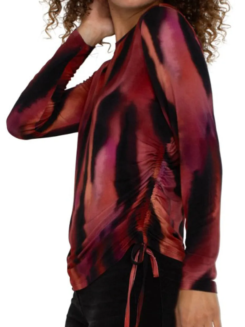 Liverpool Fiery Flare Shirt - Fire Opal