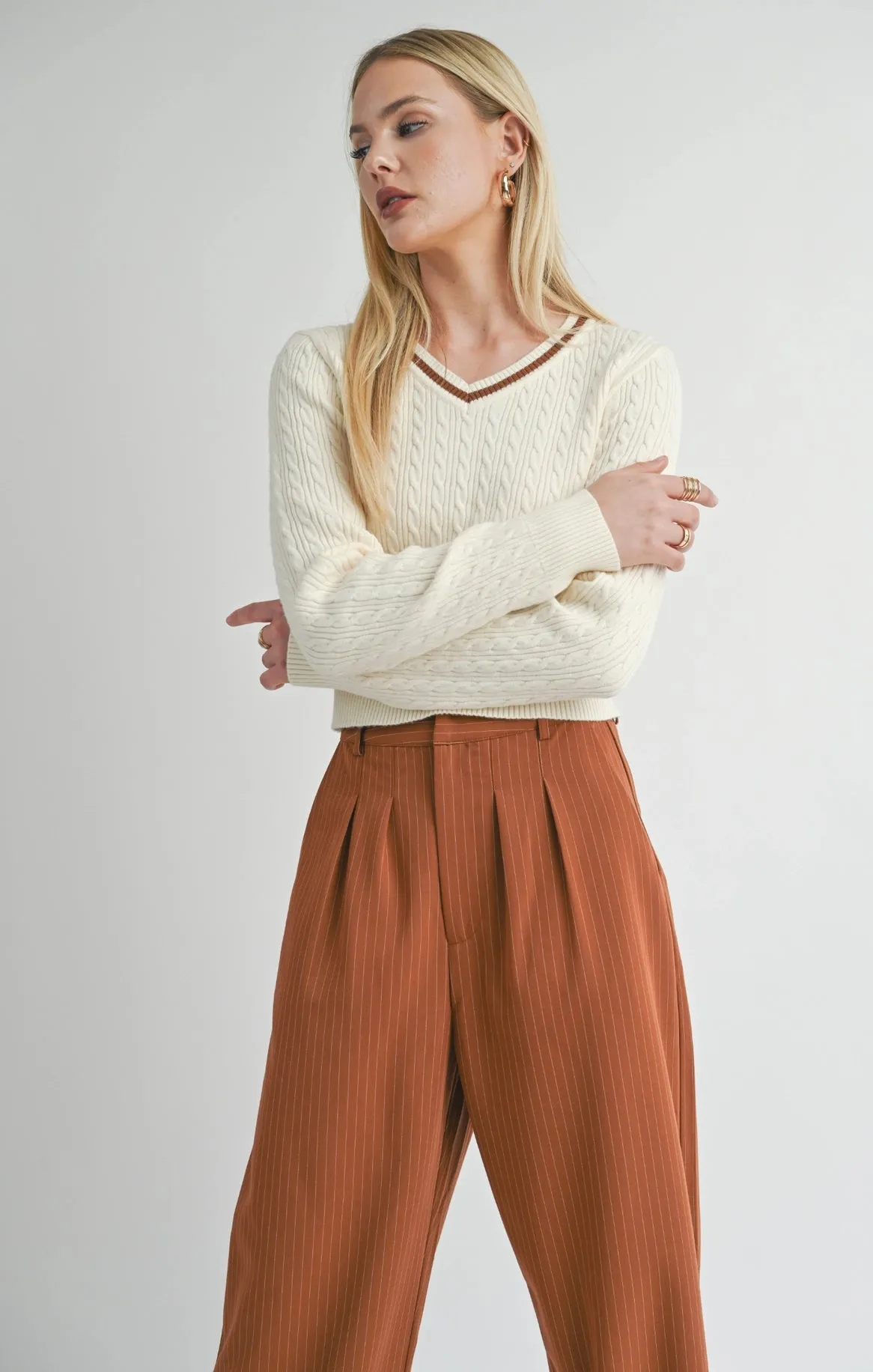 Lois Cable Sweater