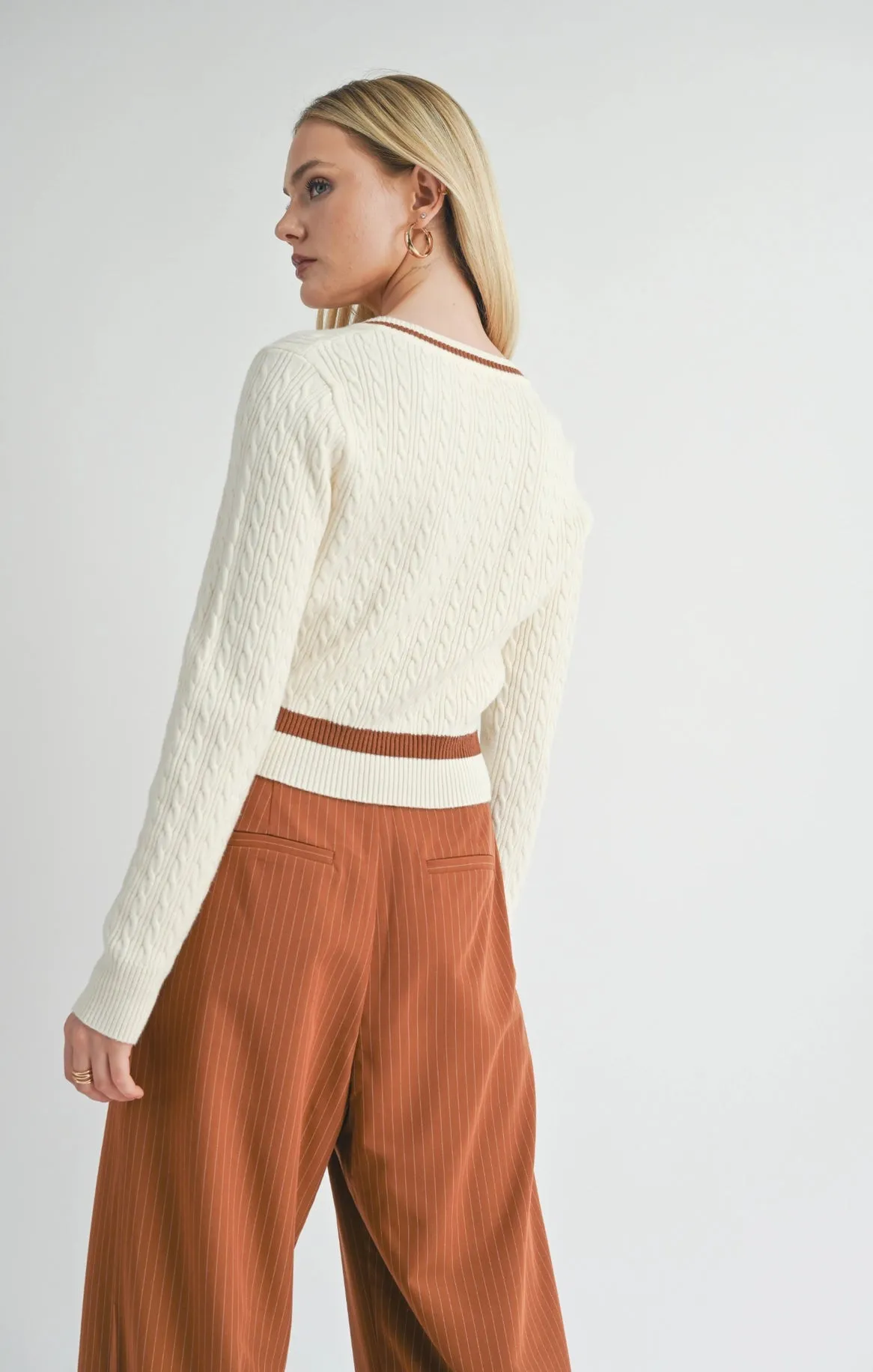 Lois Cable Sweater