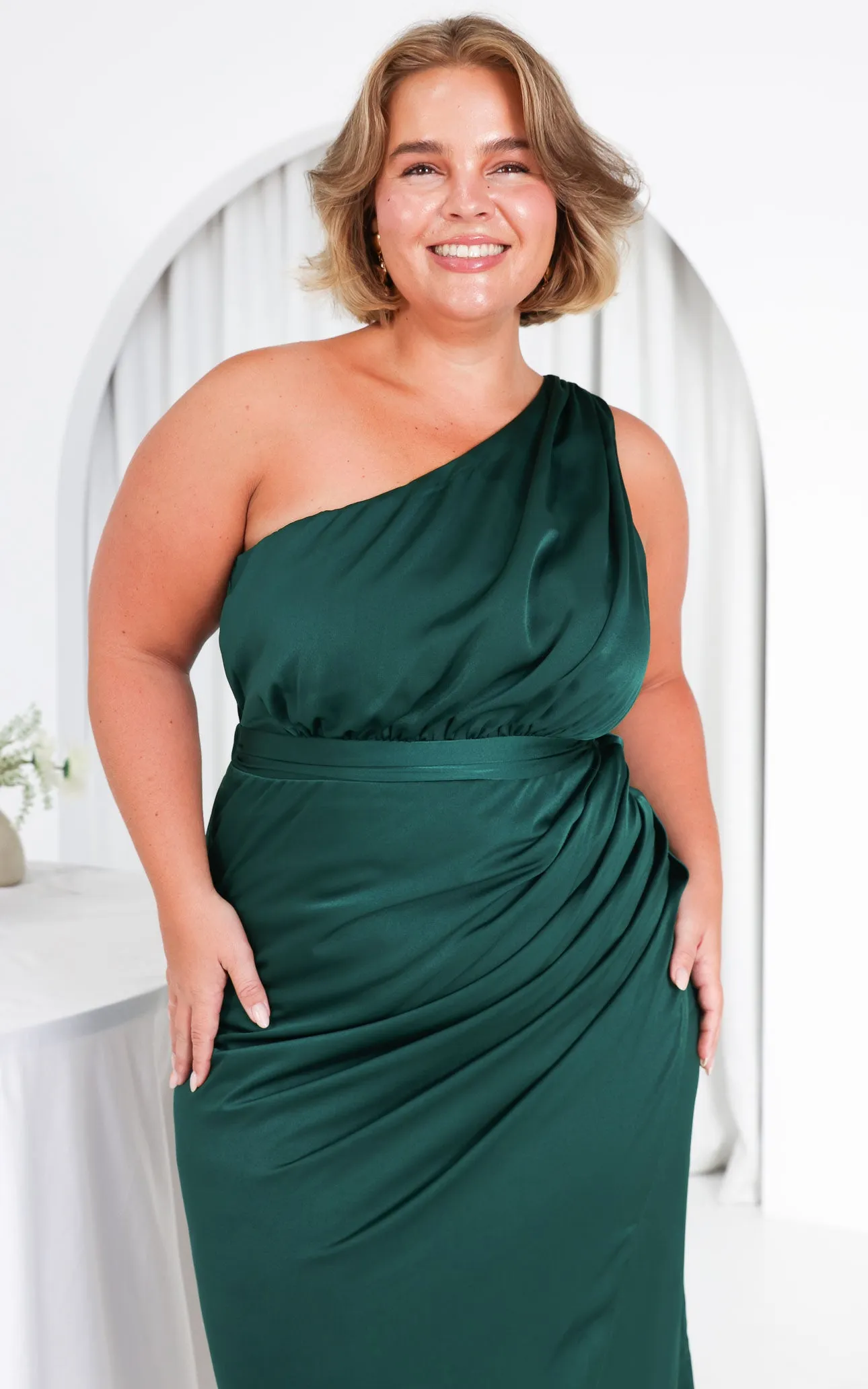 Macpherson Maxi Dress - Teal Green