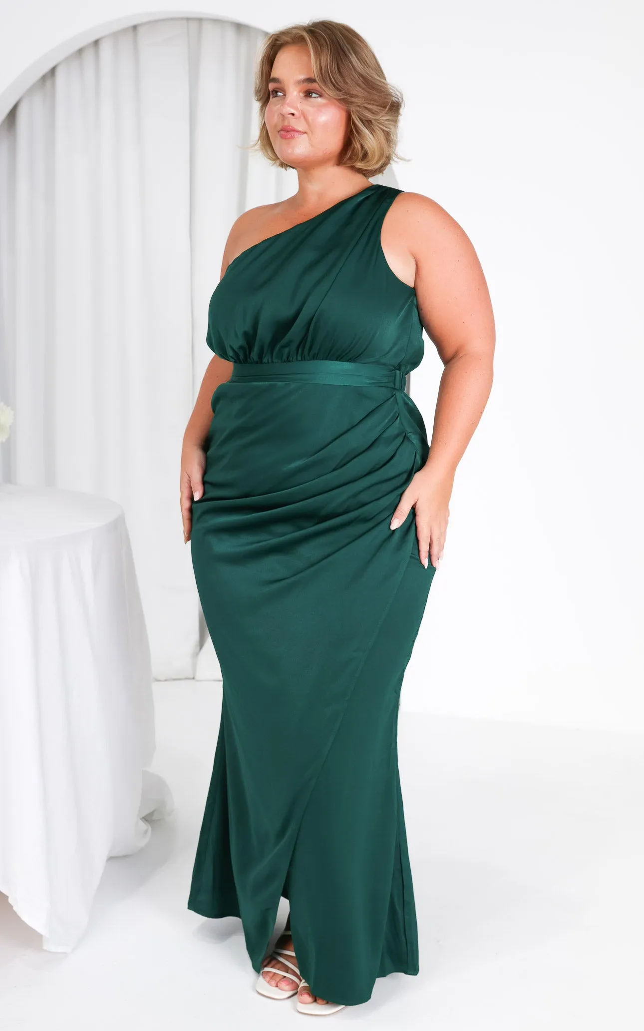 Macpherson Maxi Dress - Teal Green