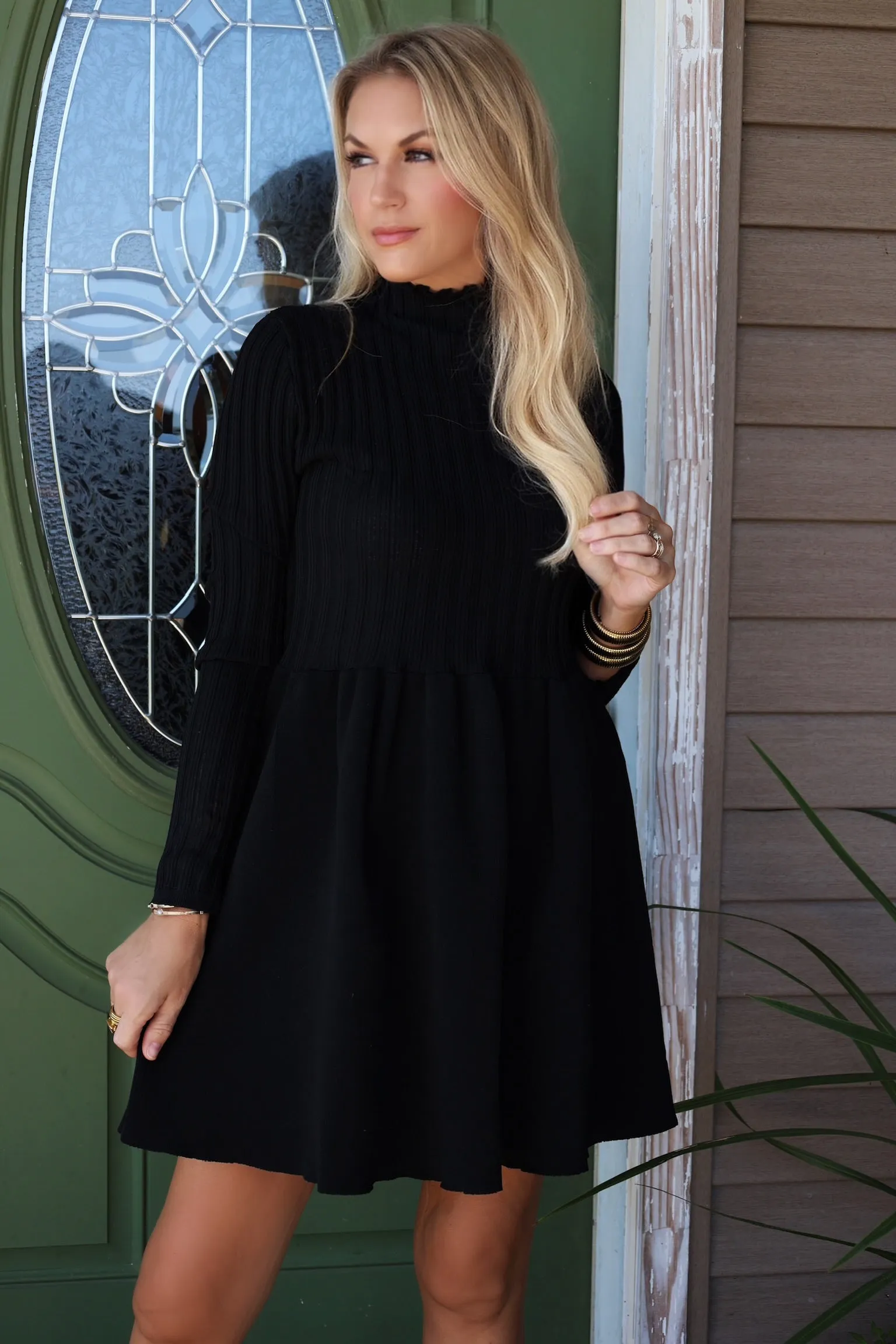 Maisy Ribbed Sweater Dress (final sale)