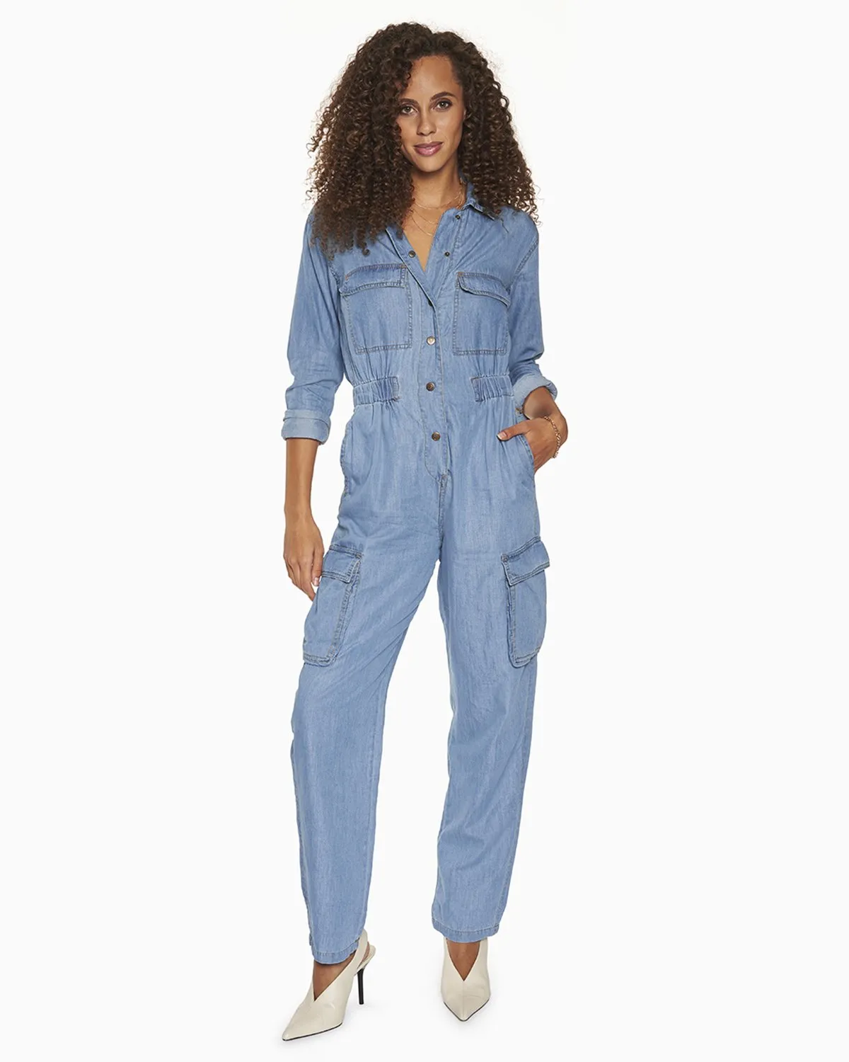 Malin Denim Jumpsuit