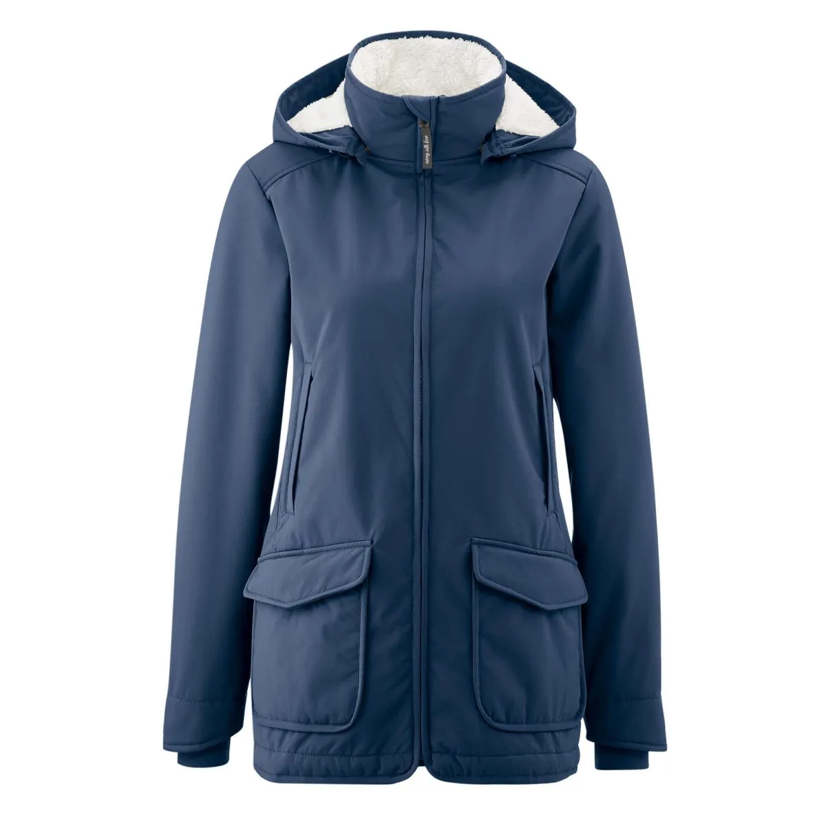 Mamalila Cosy Allrounder Softshell Maternity and Babywearing Jacket - Navy