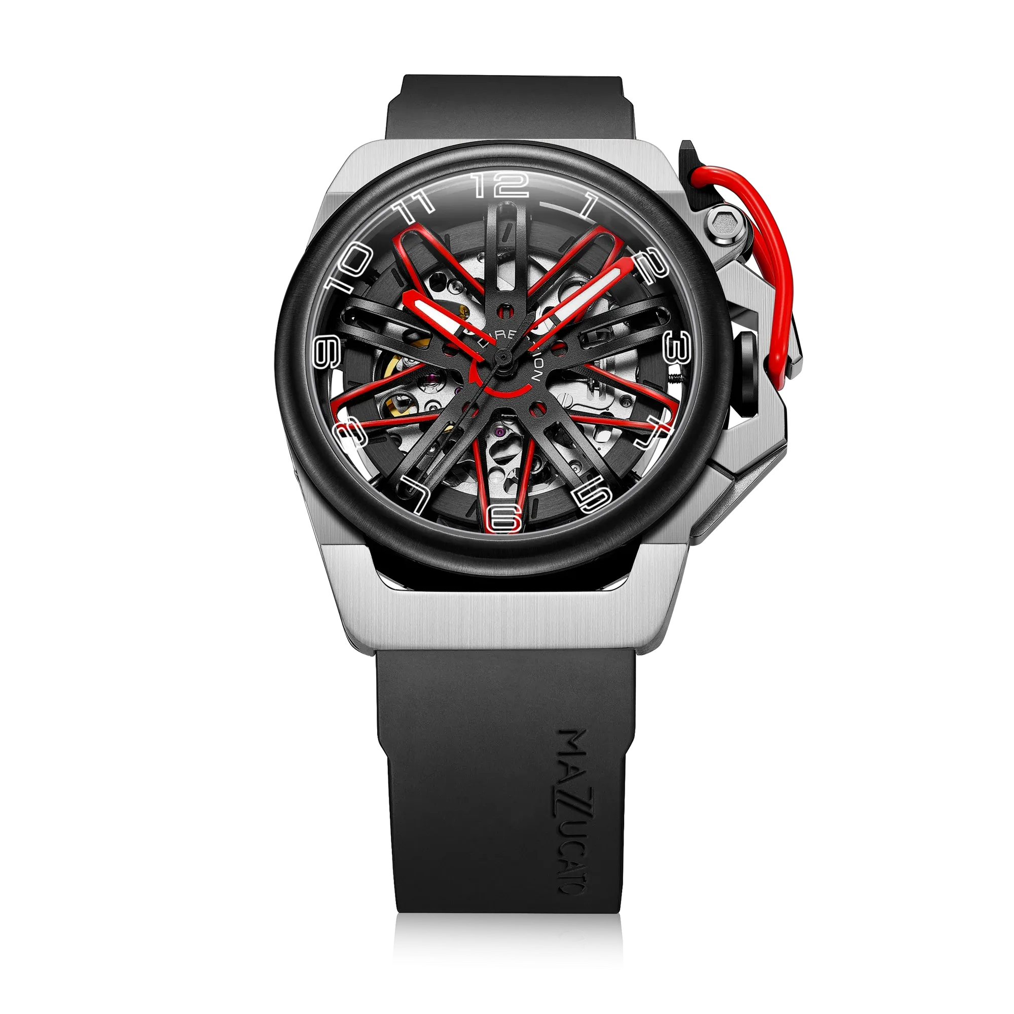 Mazzucato Watch Automatic RIM GT Red GT6-RE