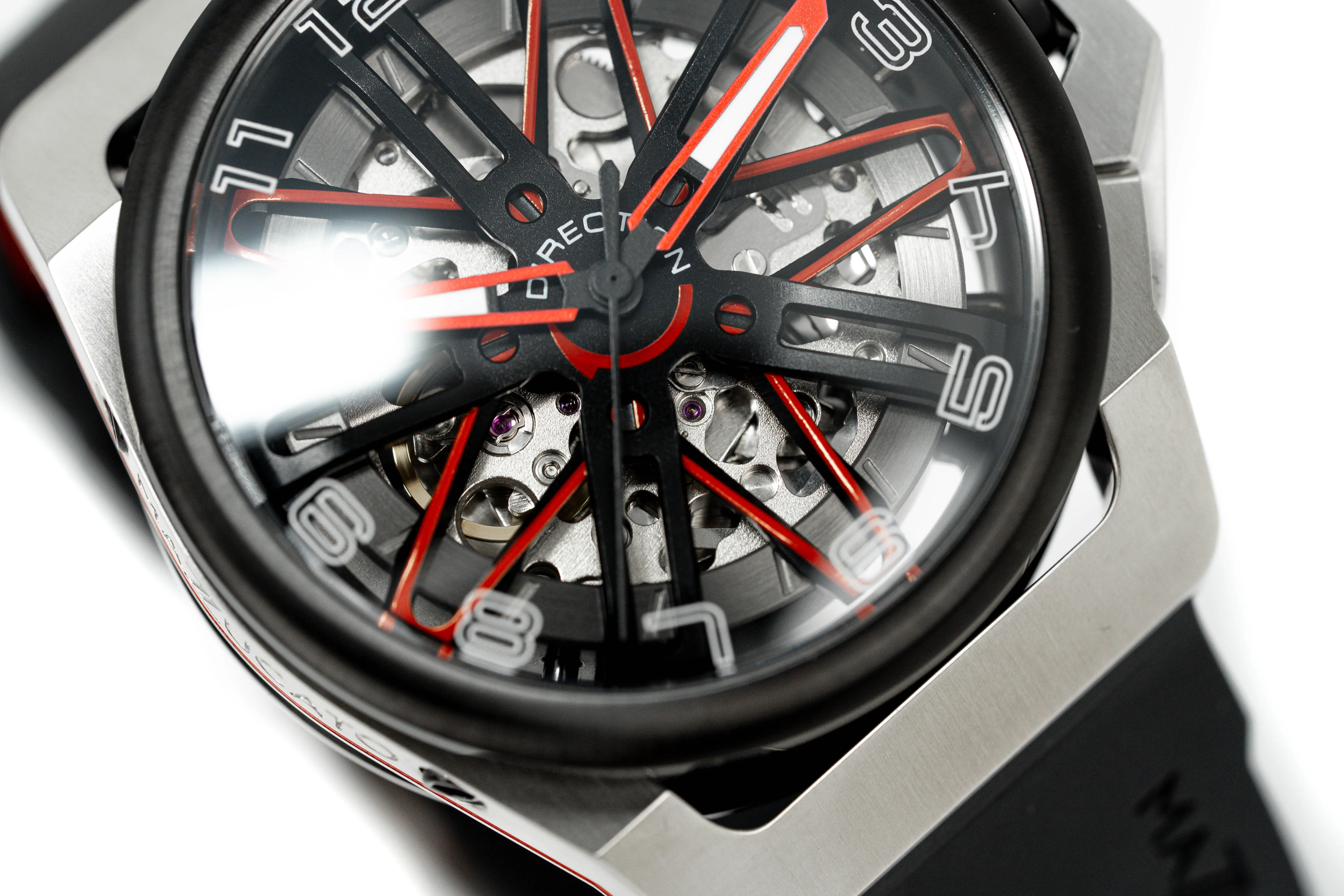 Mazzucato Watch Automatic RIM GT Red GT6-RE