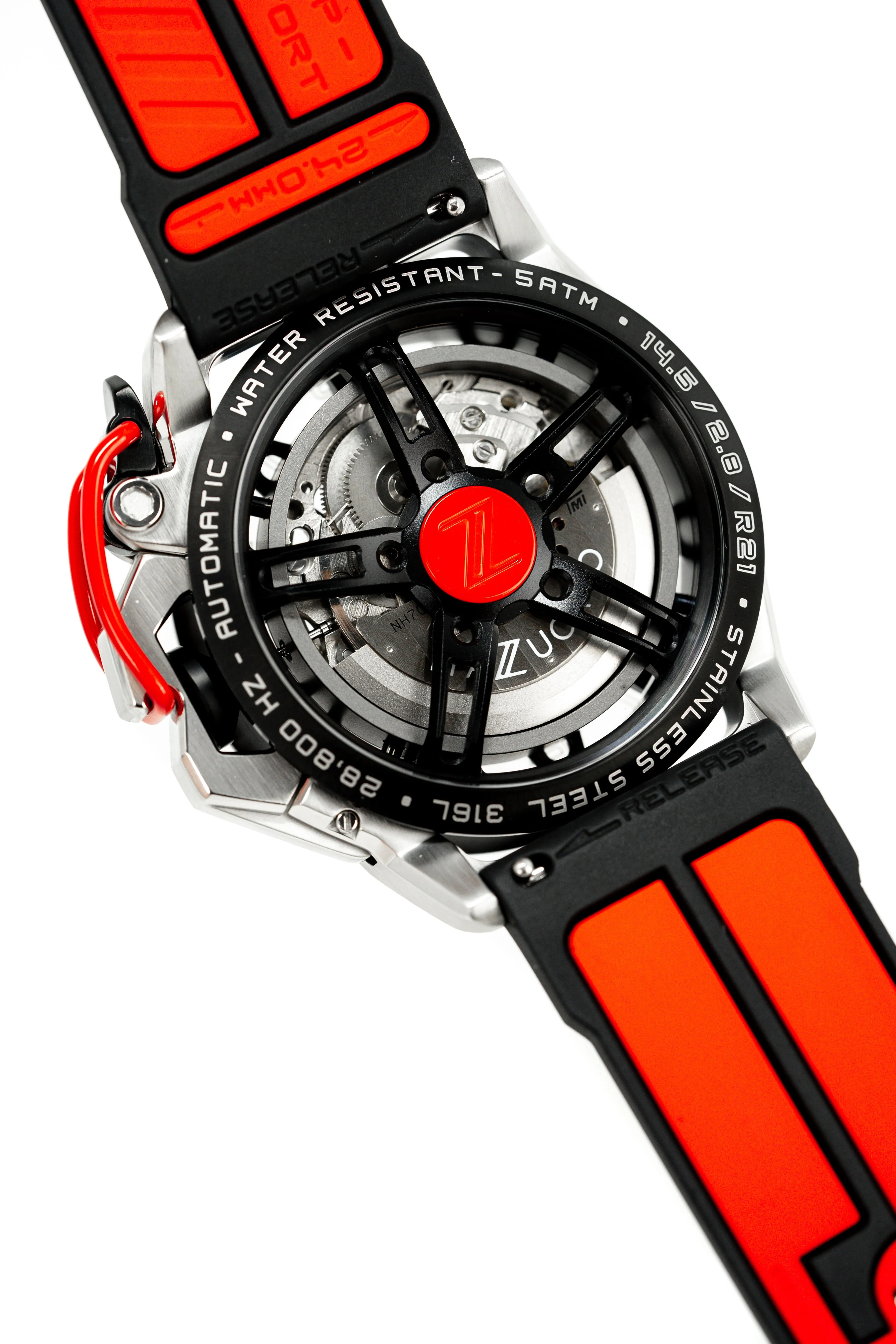 Mazzucato Watch Automatic RIM GT Red GT6-RE