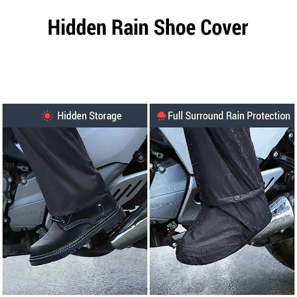 Men Split Rain Suits Waterproof Rain Coat and Rain Pant Set Rain Proof Motorcycle Cycling Rain Gear Suit for Hiking Fishing