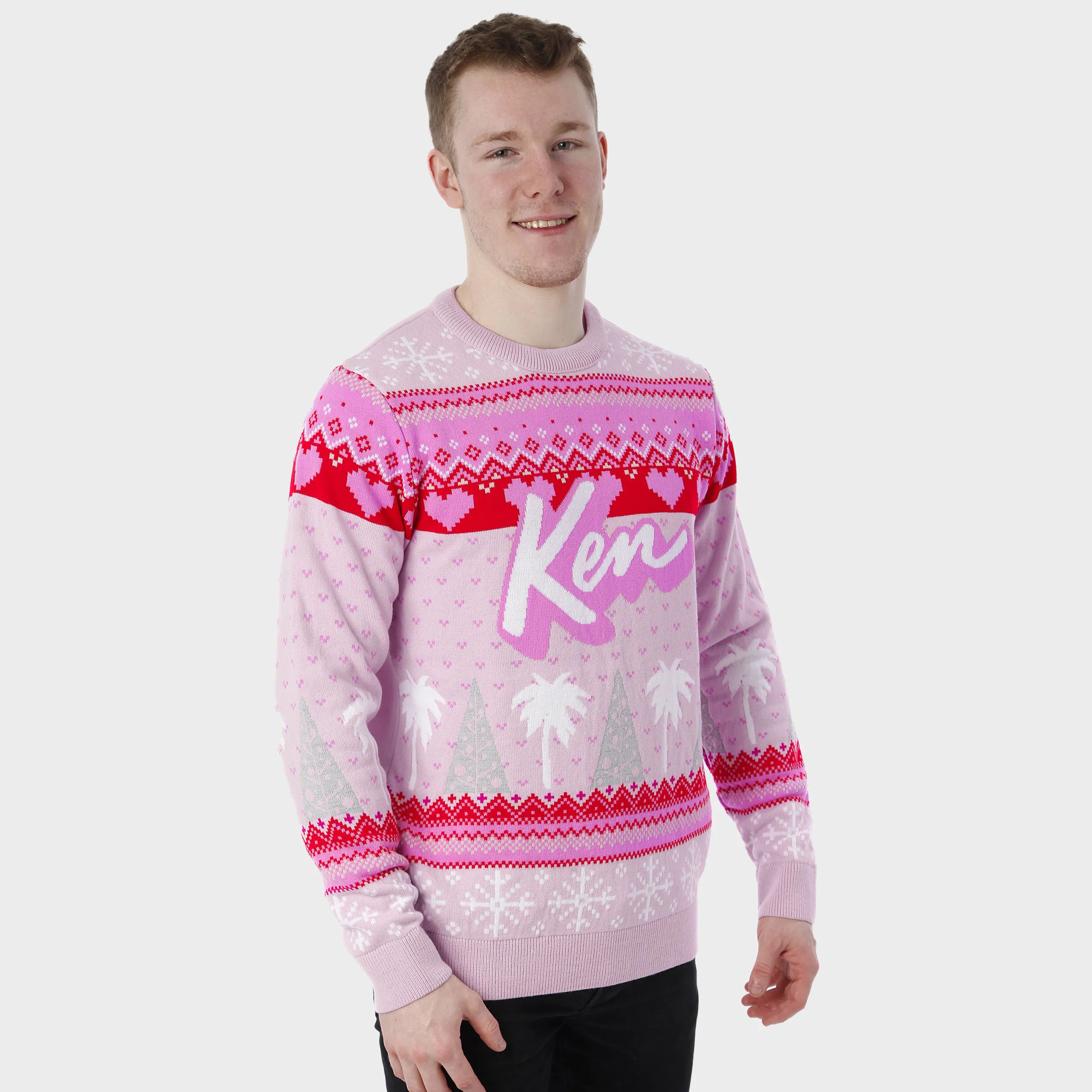 Mens Barbie Ken Christmas Jumper